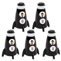 Kit 5 Garrafinhas Corinthians Oficial Festa Infantil Atacado