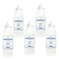 Kit 5 - Gel Clínico De Contato Condutor Ultrassom De 250Ml