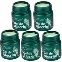 Kit 5 Gel de Alecrim Massagens Suave Fragrance