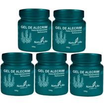 Kit 5 Gel de Alecrim Natu Life 100g