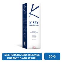 KIT 5 Gel Lubrificante Íntimo K-sex Natural 50g Não Gorduroso = K MED