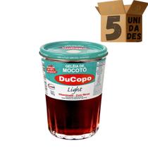 Kit 5 Geleia De Mocotó Light Ducopo Vidro Kit 5 Geleia De Mocotó Light Ducopo Vidro
