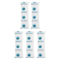 Kit 5 Gelo Gel Bolsa Artificial Reutilizável Flexível Compressa 45g