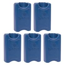 Kit 5 Gelo Placa Gel Artificial Reutilizável Rígido 100ml