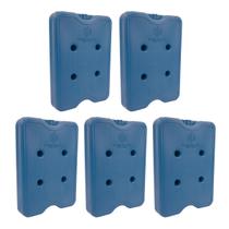 Kit 5 Gelo Placa Gel Artificial Reutilizável Rígido 1050ml