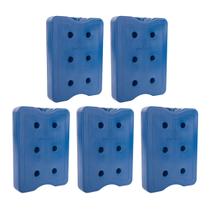 Kit 5 Gelo Placa Gel Artificial Reutilizável Rígido 2000ml