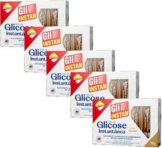 Kit 5 Glicose Instantânea 75G Guaraná Suplemento Alimentar