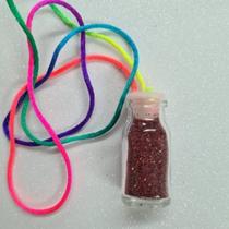 Kit 5 Glitter Carnaval Purpurina Festa Colorido 8g com Cordão