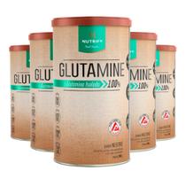 Kit 5 Glutamine L-Glutamina Isolada Neutro Nutrify 500g