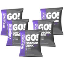 Kit 5 Go Isotonic Drink - 900g Refil Guaraná com Açaí - Atlhetica Nutrition Kit 5 Go Isotonic Drink - 900g Refil Guaraná com Açaí - Atlhetica Nutrition