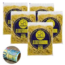 Kit 5 Gominha Elastico Organizador Super Resistente 600 Unidades