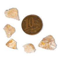 Kit 5 Goshenita ou Berilo Pedra Natural Bruto 27ct Kit 5 Goshenita ou Berilo Pedra Natural Bruto 27ct