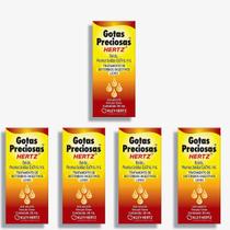 Kit 5 Gotas Preciosas 30ml Kley Hertz