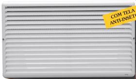 kit 5 Grade Ventilação de Superfície Ventokit 44x24 c /tela anti-inseto Westaflex