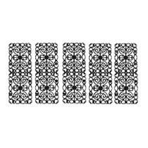 Kit 5 Grades de Ferro Ramada Sacada Varanda Escada 95x36cm