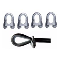 Kit 5 Grampos Clips Cabo De Aço Reparo Aparelho Academia