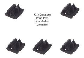 Kit 5 Grampos Friso Do Teto Corsa 94 A 2001 Classic Todos
