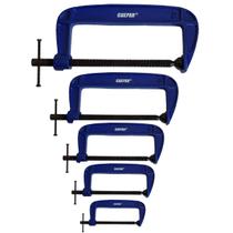 Kit 5 Grampos Sargento De 75 A 200Mm Tipo C Profissional