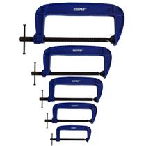 Kit 5 Grampos Sargento de 75 a 200mm Tipo C Profissional