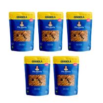 Kit 5 Granola Tia Sônia Tradicional 200g Cada Kit 5 Granola Tia Sônia Tradicional 200g Cada