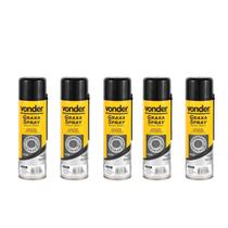 Kit 5 Graxa Spray Branca 300ml /200g Vonder