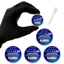 Kit 5 Graxa TS-LUB Lubrificante para Switches Pote 10g Implastec Teclados Mecanicos Joystick Peças Kit 5 Graxa TS-LUB Lubrificante para Switches Pote 10g Implastec Teclados Mecanicos Joystick Peças