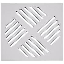 Kit 5 Grelha Quadrada com 15 X 15cm em Alumínio Astra Kit 5 Grelha Quadrada com 15 X 15cm em Alumínio Astra