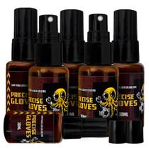 Kit 5 Grip Spray Para Luvas De Goleiro 30 ML Cola Liquido Precise Gloves Resistente A Água E Chuva
