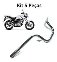 Kit 5 Guidão Suporte De Pesinho Cg 160/150/125 Titan Fan Start Cargo