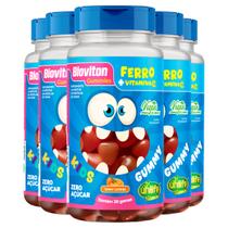 Kit 5 Gummy Kids Ferro + C Unilife 30 gomas Laranja Kit 5 Gummy Kids Ferro + C Unilife 30 gomas Laranja