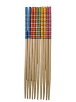Kit 5 Hashi Bambu Colorido 23 cm Oriental Kit 5 Hashi Bambu Colorido 23 cm Oriental
