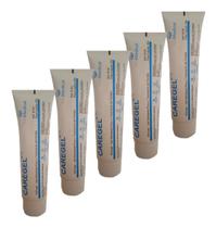 Kit 5 Hidrogel Caregel Hidratante Calmante Feridas Lesões Machucados Ferimentos Kit 5 Hidrogel Caregel Hidratante Calmante Feridas Lesões Machucados Ferimentos