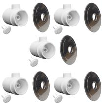 Kit 5 Hidromassagem Piscina Alvenaria Azulejo Inox 50mm