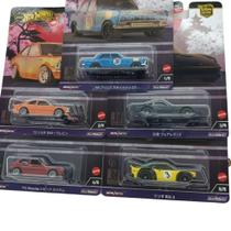 Kit 5 Hot Wheels Premium Japan Historic - Original