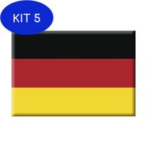 Kit 5 Ímã da bandeira da Alemanha