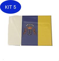 Kit 5 Ímã Da Bandeira Das Ilhas Canárias
