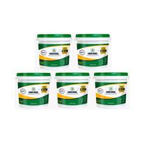 Kit 5 Impermeabilizante Em Pó 3kg Vbrasil P/ Cimento Argamassa