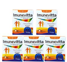 Kit 5 Imunevitta Vitaminas A-z 60 Cápsulas. Kit 5 Imunevitta Vitaminas A-z 60 Cápsulas.