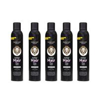 Kit 5 Instant Hair Plus 300ml Maquiagem Para Calvície