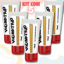 Kit 5 Intensificador de Macho Volumetrão Incha Pênis 15Ml Segred Love
