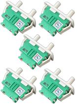 Kit 5 Interruptor Duplo Compatível Refrigerador Electrolux Emicol 64484557