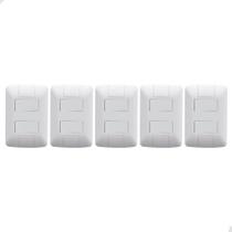 Kit 5 Interruptor Duplo Paralelo 4x2 Embutir Aria Tramontina