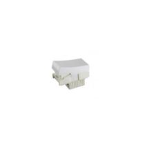 Kit 5 interruptor Elétrico 1 Tecla Paralela Módulo 10A-Ilumi