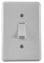 Kit 5 Interruptor Paralelo Simples Stylus Ilumi Branco