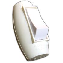 Kit 5 Interruptor Pera Meio Cordão para Abajur Lustre Iluminação Lâmpada Branco Kit 5 Interruptor Pera Meio Cordão para Abajur Lustre Iluminação Lâmpada Branco