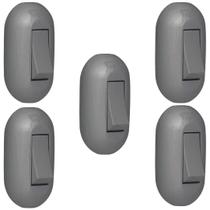 Kit 5 Interruptor Tecla Centro De Cordao Abajur Pial 40274 Kit 5 Interruptor Tecla Centro De Cordao Abajur Pial 40274