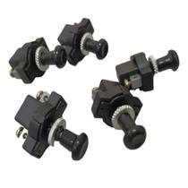 Kit 5 Interruptores Liga Desliga MB 1 Puxada 12V 10A