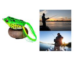 Kit 5 Isca Artificial - Frog Sapo Anti Enrosco Sapinho Iscas Rã Cor Variados Kit 5 Isca Artificial - Frog Sapo Anti Enrosco Sapinho Iscas Rã Cor Variados