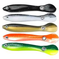 Kit 5 Iscas Artificiais Bionic Soft Bait Shad 10cm 6 Gr Kit 5 Iscas Artificiais Bionic Soft Bait Shad 10cm 6 Gr