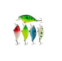 Kit 5 Iscas Artificiais Crankbait 6cm 6,7g Kit 5 Iscas Artificiais Crankbait 6cm 6,7g